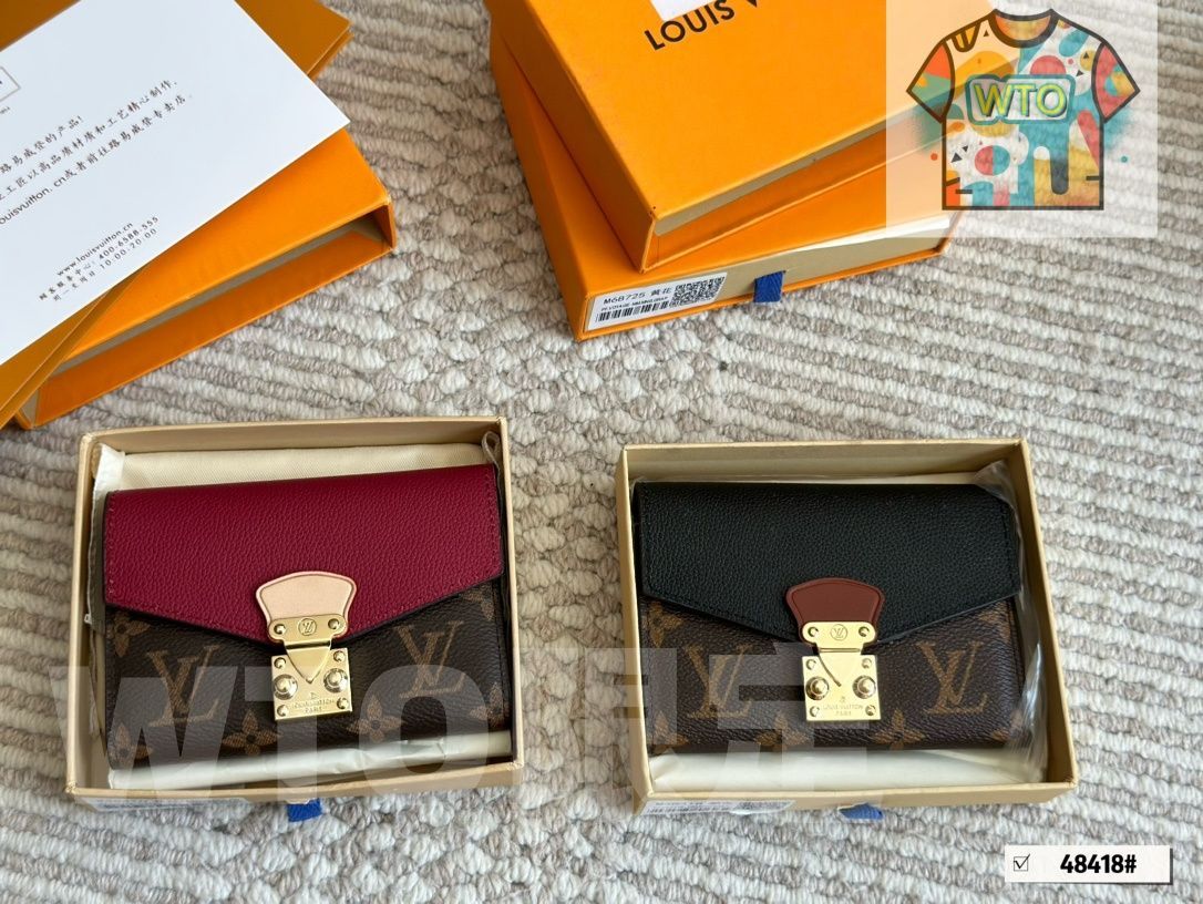 ロングシャン ヴィクトリーヌウォレット 15.5×9cm ボックス付き -WT0輸入