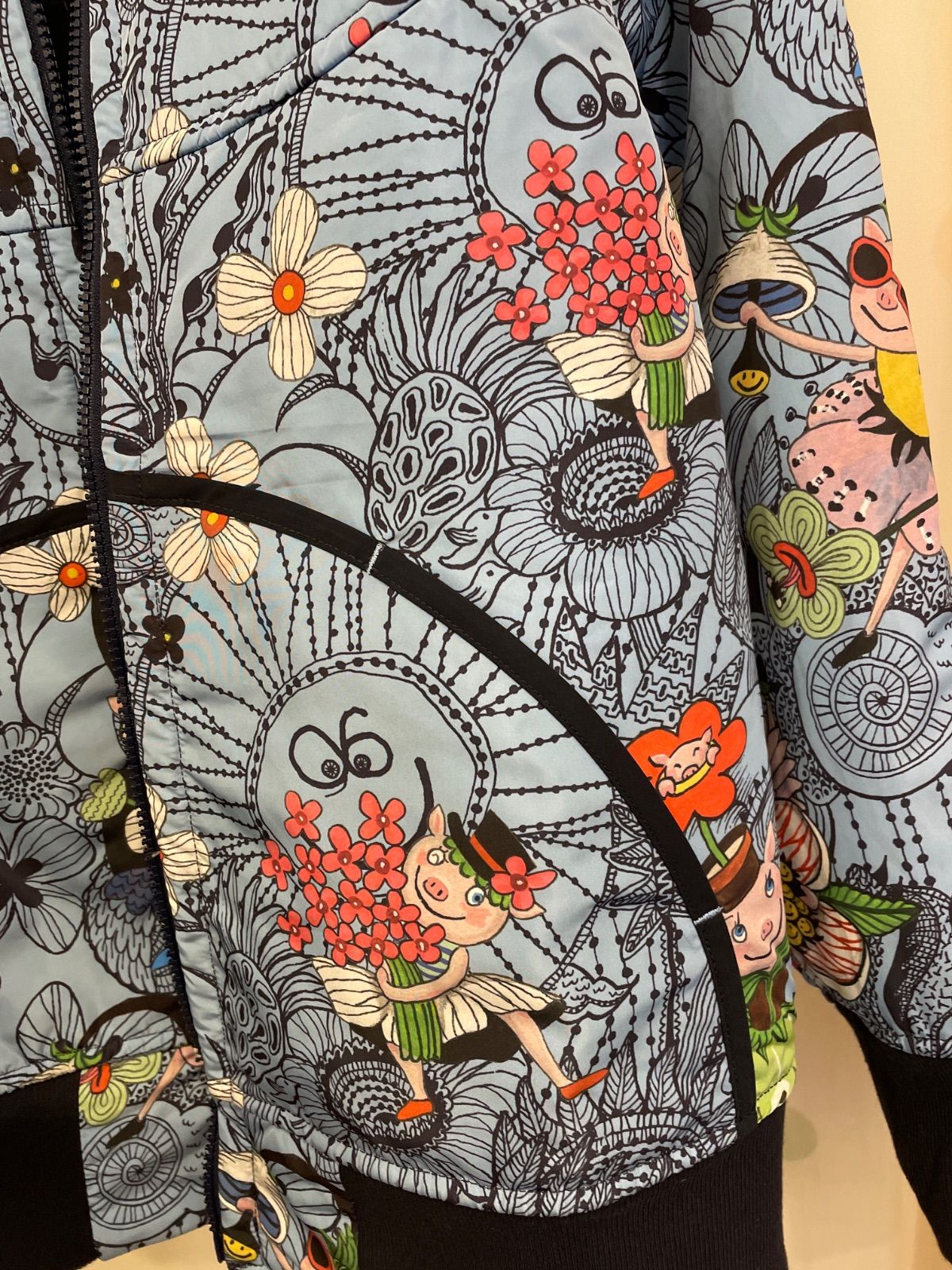 ★アルベロベロ❣️新品　ジャンバー アルベロベロのリバーシブルキィルティングジャンパー 30%OFF - メルカリ