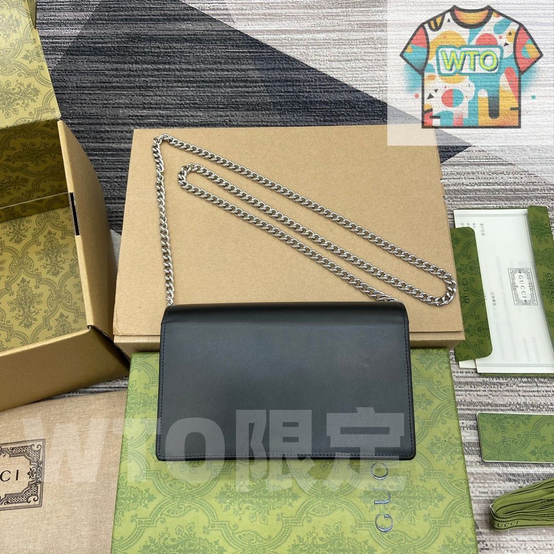 WTO通販 GGマーモント チェーンウォレット ブラックレザー ボックス付き -WTO輸入-CSD64 WWW_SMP1DAWEKUDUS_SCH_ID