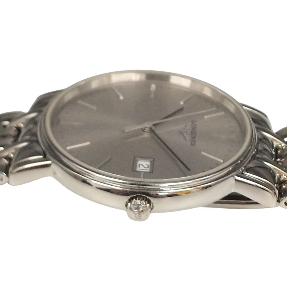  ロンジン L 4 720 グランドクラシック デイト クォーツ ステンレス メンズ 腕時計 C 913 腕時計(クォーツ) 腕時計(アナログ)