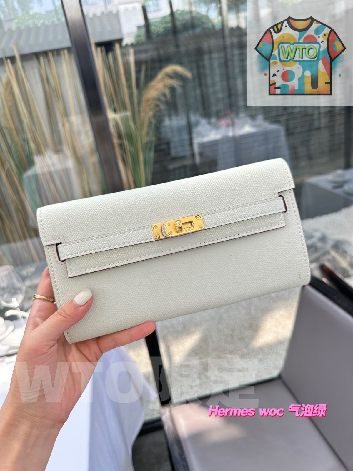 WTO通販 エルメス ケリーウォレット DIYベルト付き レザーバージョン ゴールドブラウン ボックス付き -WTO輸入-PEJ37