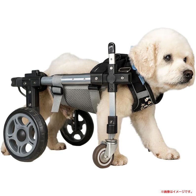 D9426◇未使用 犬用車椅子 犬用歩行器 ペット車椅子 4輪歩行補助