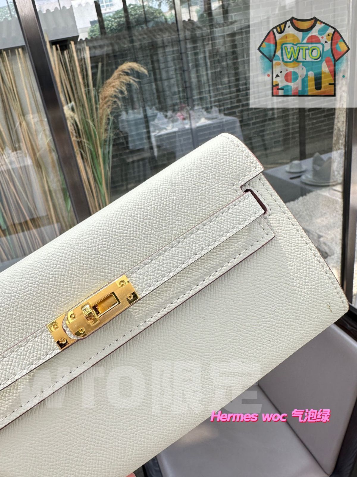 WTO通販 エルメス ケリーウォレット DIYベルト付き レザーバージョン ゴールドブラウン ボックス付き -WTO輸入-PEJ 37