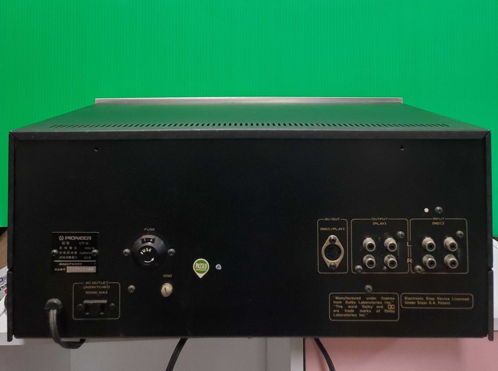 9カセットデッキ