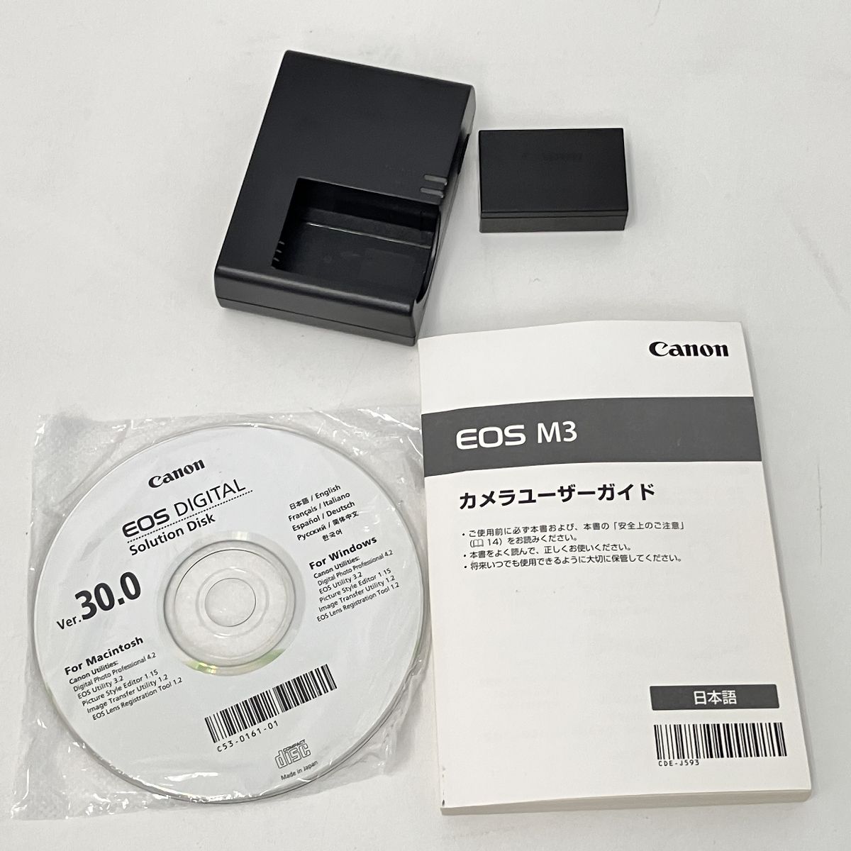 Canon EOS M3 ミラーレス カメラ レンズ 18‐55mm 55-200mm ダブルズームキット Z10613970