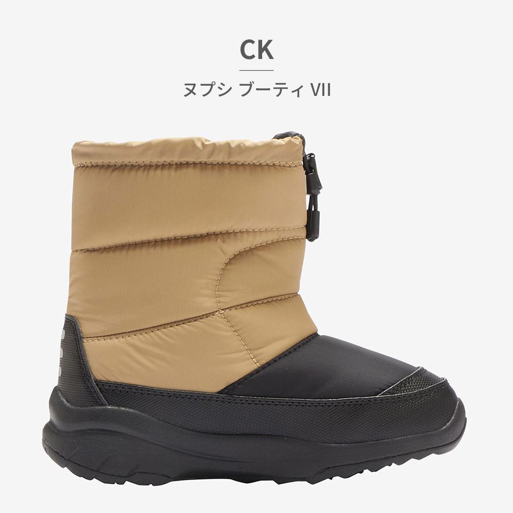 ･ ザ ノースフェイス スノーシューズ キッズ ヌプシ ブーティ VI the north face K Nuptse Bootie VII レインブーツ 撥水 保温 アウトドア