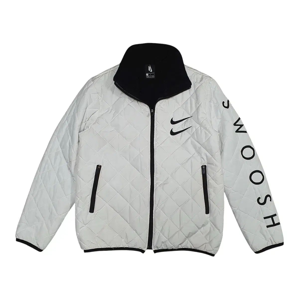 即発 NIKE ダブルスウッシュ キルティング ジャケット