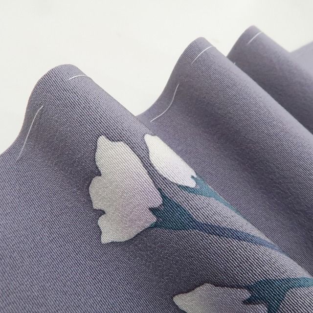 新品 BANKAN 唐草 着物“個性の演出”正絹 仕付け糸付 付下げ 5395 新品 BANKAN 唐草 着物“個性の演出”正絹 仕付け糸付 付下げ 5395