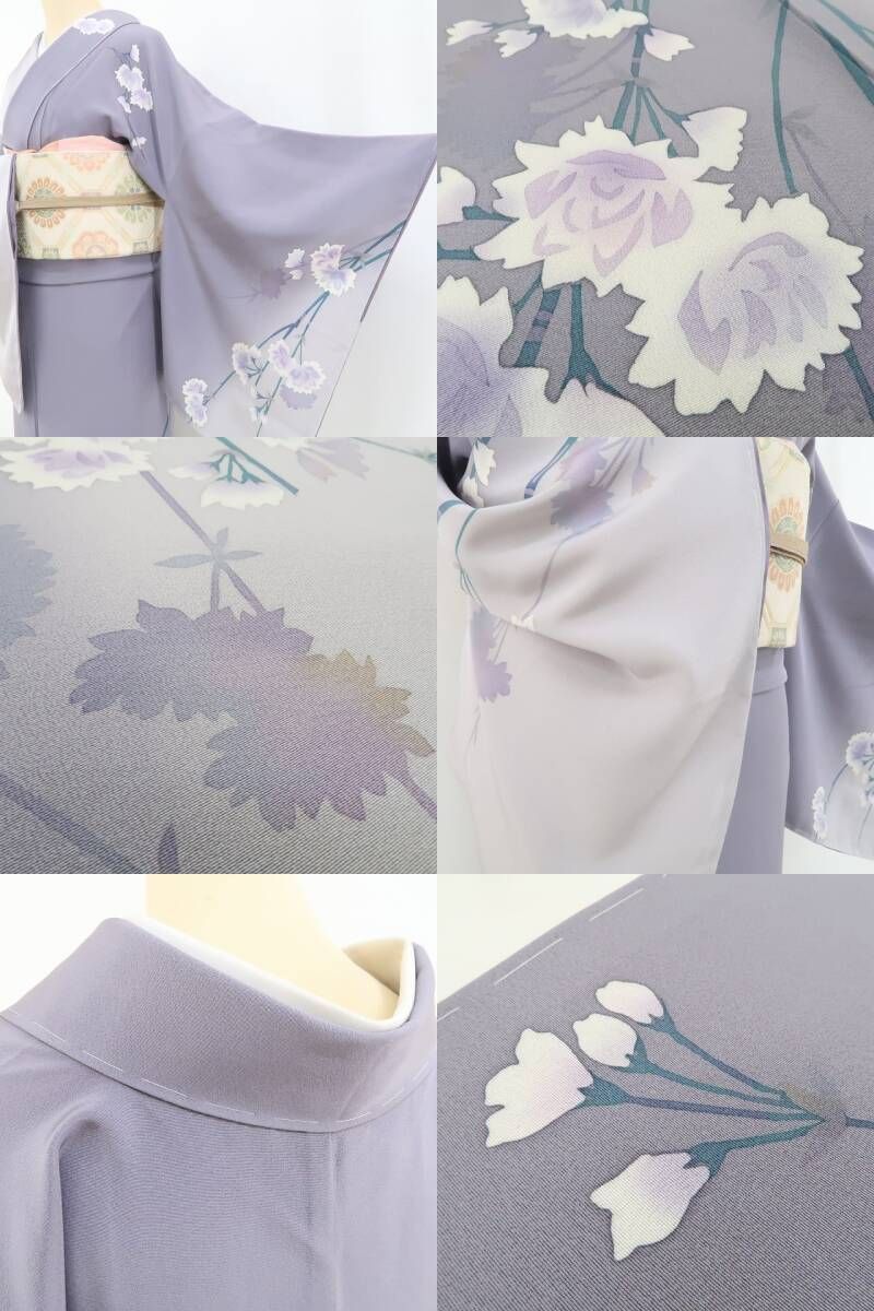 新品 唐花 着物 正絹“貴女に届く花の呼び声”仕付け糸付 訪問着 5219 新品 唐花 着物 正絹“貴女に届く花の呼び声”仕付け糸付 訪問着 5219