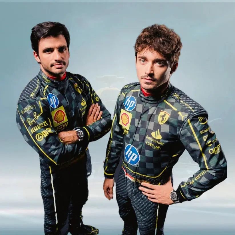 高品質 シャルル ルクレール スクーデリア フェラーリ F 1レーシングカート レーシングスーツ サイズ各種 オーダーメイド 発送予定日 17日