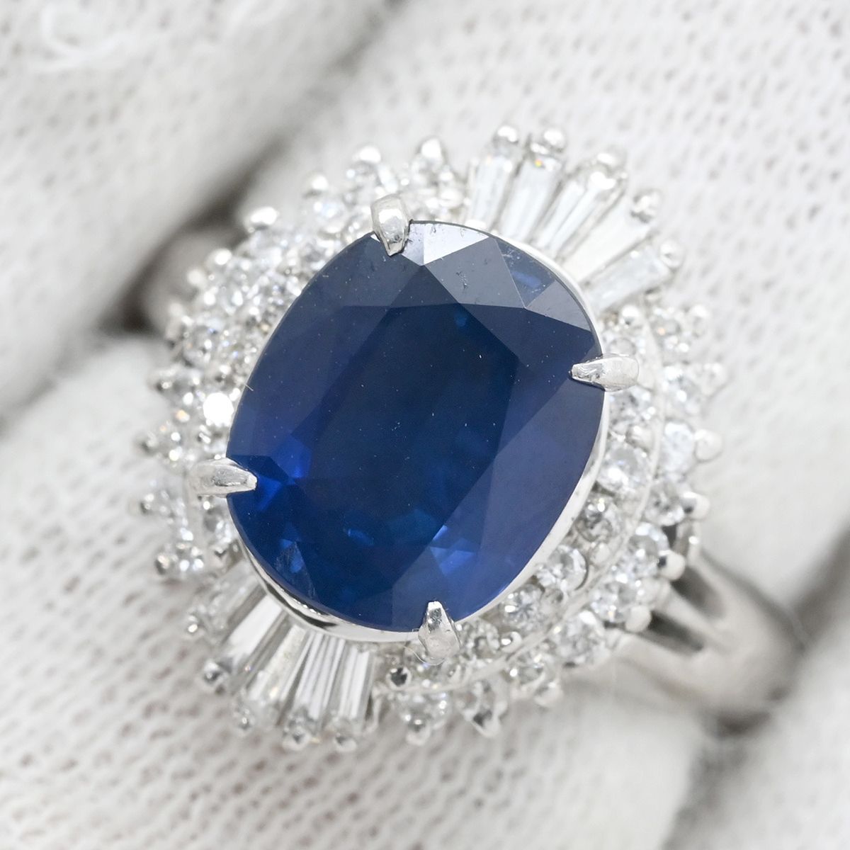 ダイヤリング Pt