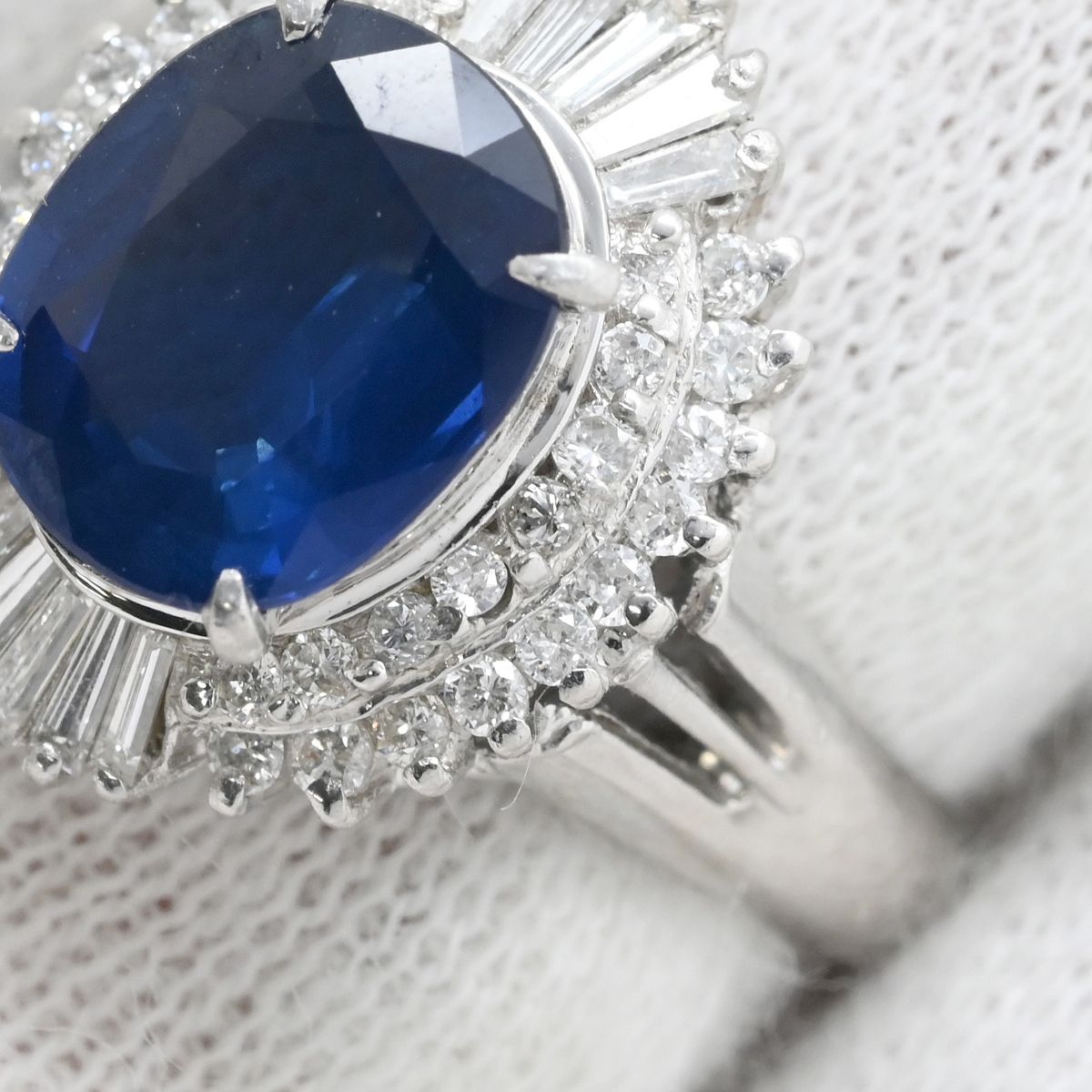 プラチナシルバー 青