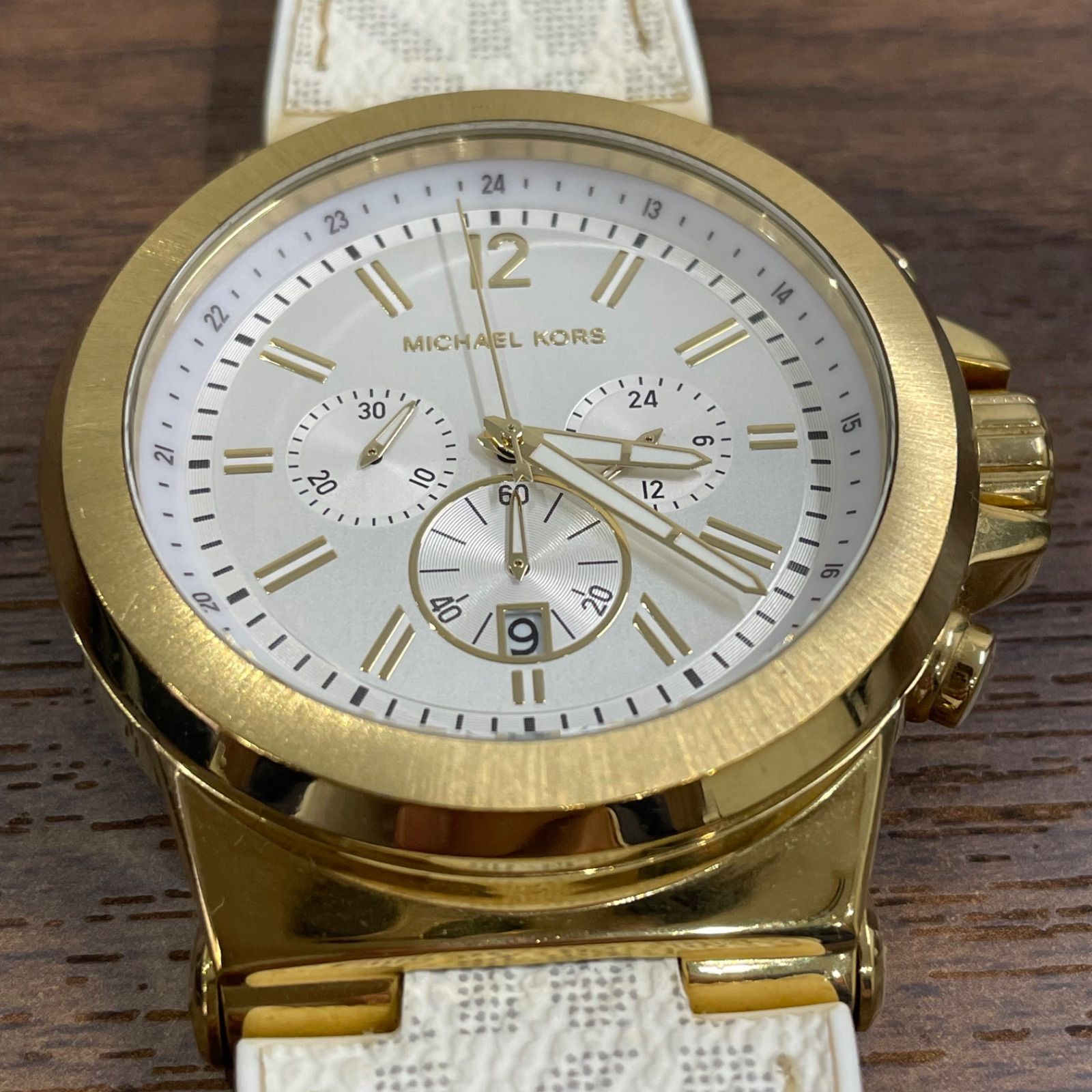 MICHAEL KORS マイケルコース DYLAN MK-8937 腕時計 ホワイト 白 