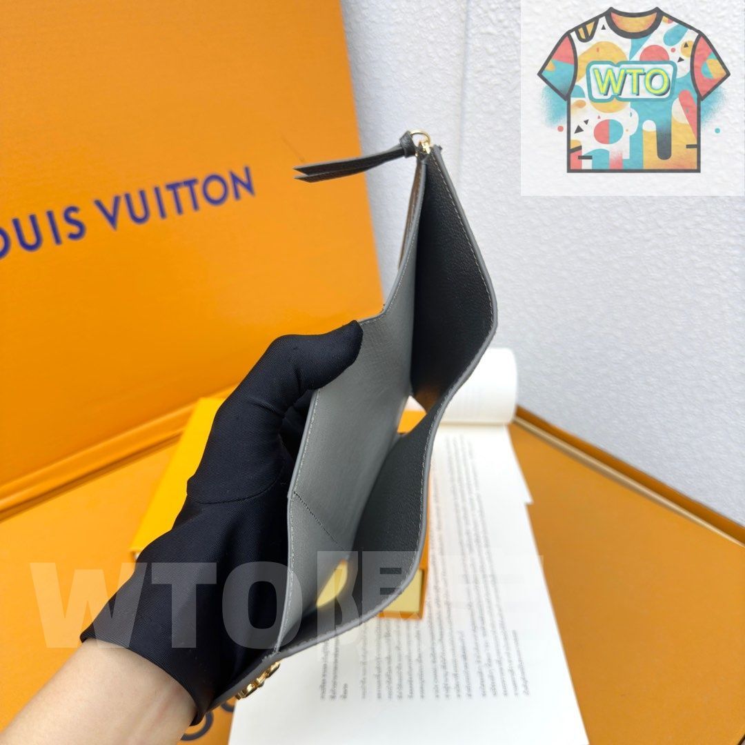  WTO通販 ルイヴィトン LV ポルトフィーユ リサ モノグラムエンプレイントレザー コンパクトウォレット -WTO輸入-RMG 06 長財布 小物