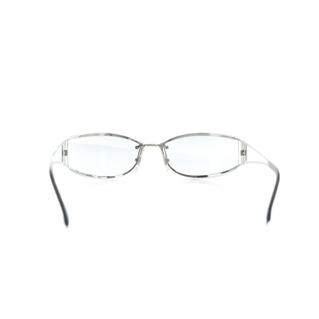 サルヴァトーレフェラガモ Salvatore Ferragamo 1052 511 61 サングラス 眼鏡 めがね ロゴ クリアレンズ メタルフレーム 66 14-115 シルバー色 GY 11 MQ