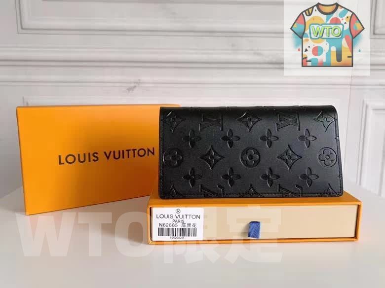 WTO通販 ルイヴィトン LV ブラッツァ ウォレット 19×10cm モノグラムエンボス -WTO輸入-ZJX37