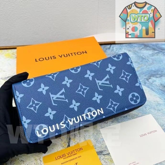 WTO通販 ルイヴィトン LV ジップウォレット モノグラムキャンバス ボックス付き -WTO輸入-HWP58