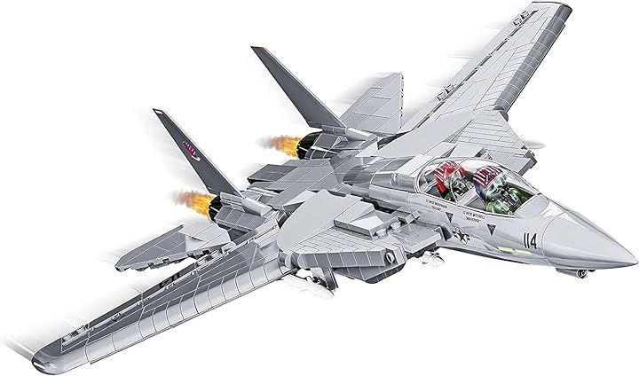COBI レゴに互換MADE ブロック 映画トップガン F-14 トムキャット アメリカ軍 飛行機 1 48 754ピース IN EU 5811 A 38.5 cm x 27 10.5