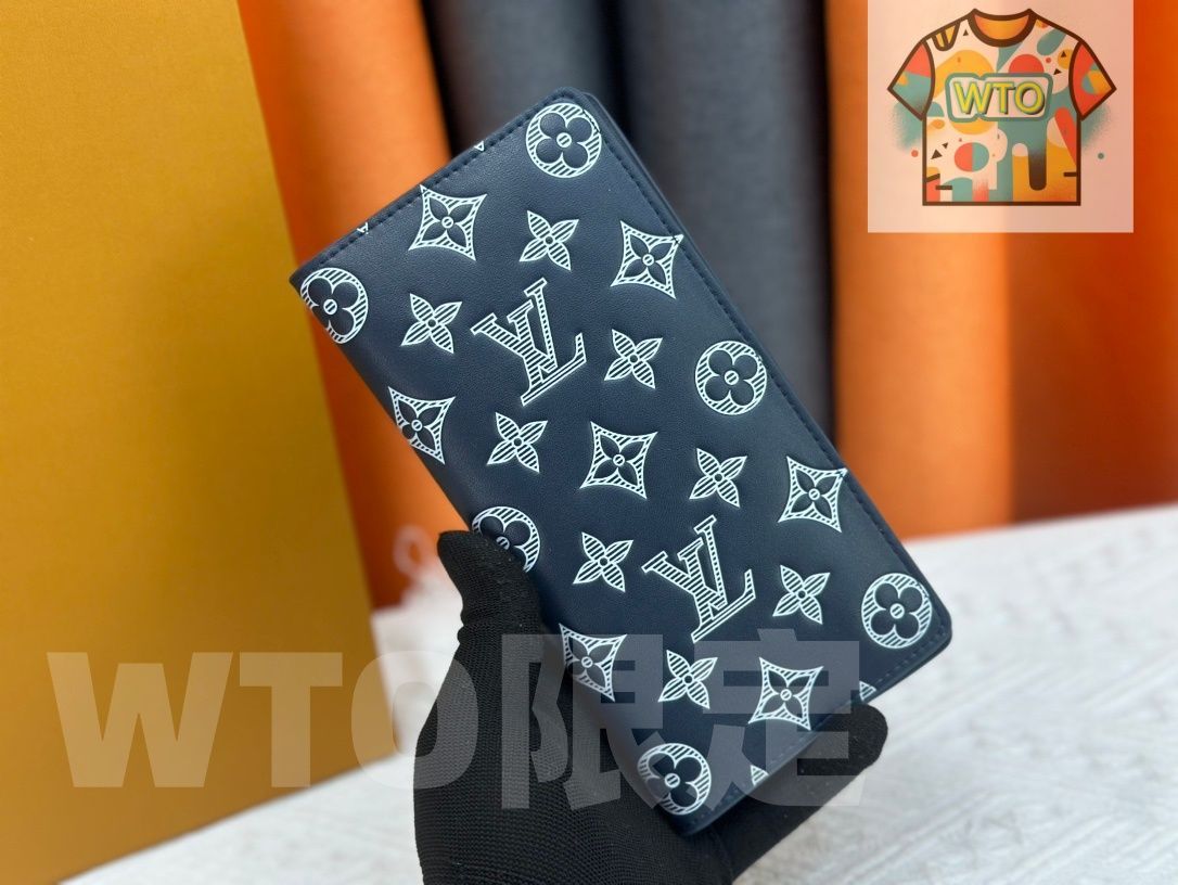 WTO通販 ルイヴィトン LV Louis Vuitton BRAZZA ウォレット 19×10×2cm モノグラムシャドウレザー -WTO輸入-IPS53