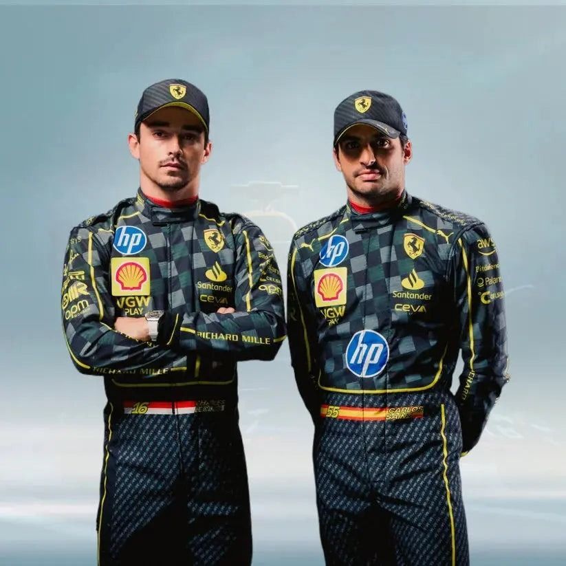 高品質 カルロス サインツJr スクーデリア フェラーリ ITALIA F 1レーシングカート レーシングスーツ サイズ各種 オーダーメイド 発送予定日 17日