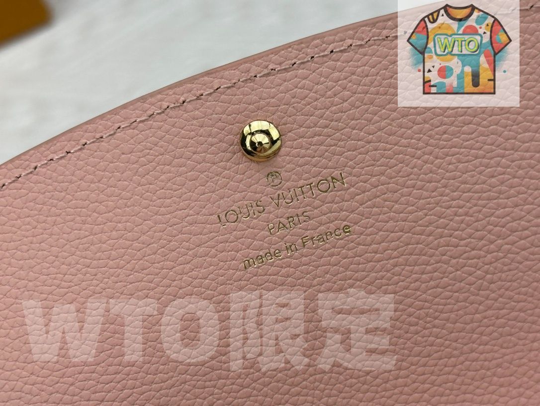  WTO通販 ルイヴィトン LV Louis Vuitton Emilie ウォレット ×2 cm ブルーミングフラワー -WTO輸入-XGQ 34 二つ折り財布 折り財布