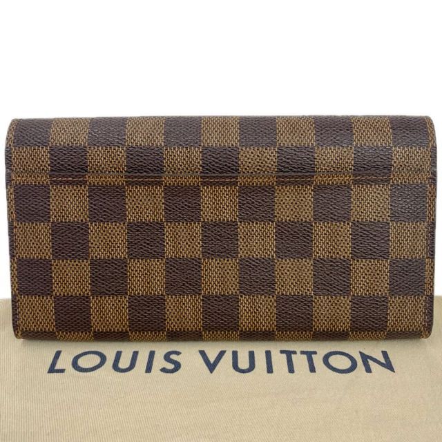 LOUIS VUITTON ダミエ ポルトフォイユ サラ N 63209 フラップ長財布 ルイヴィトン