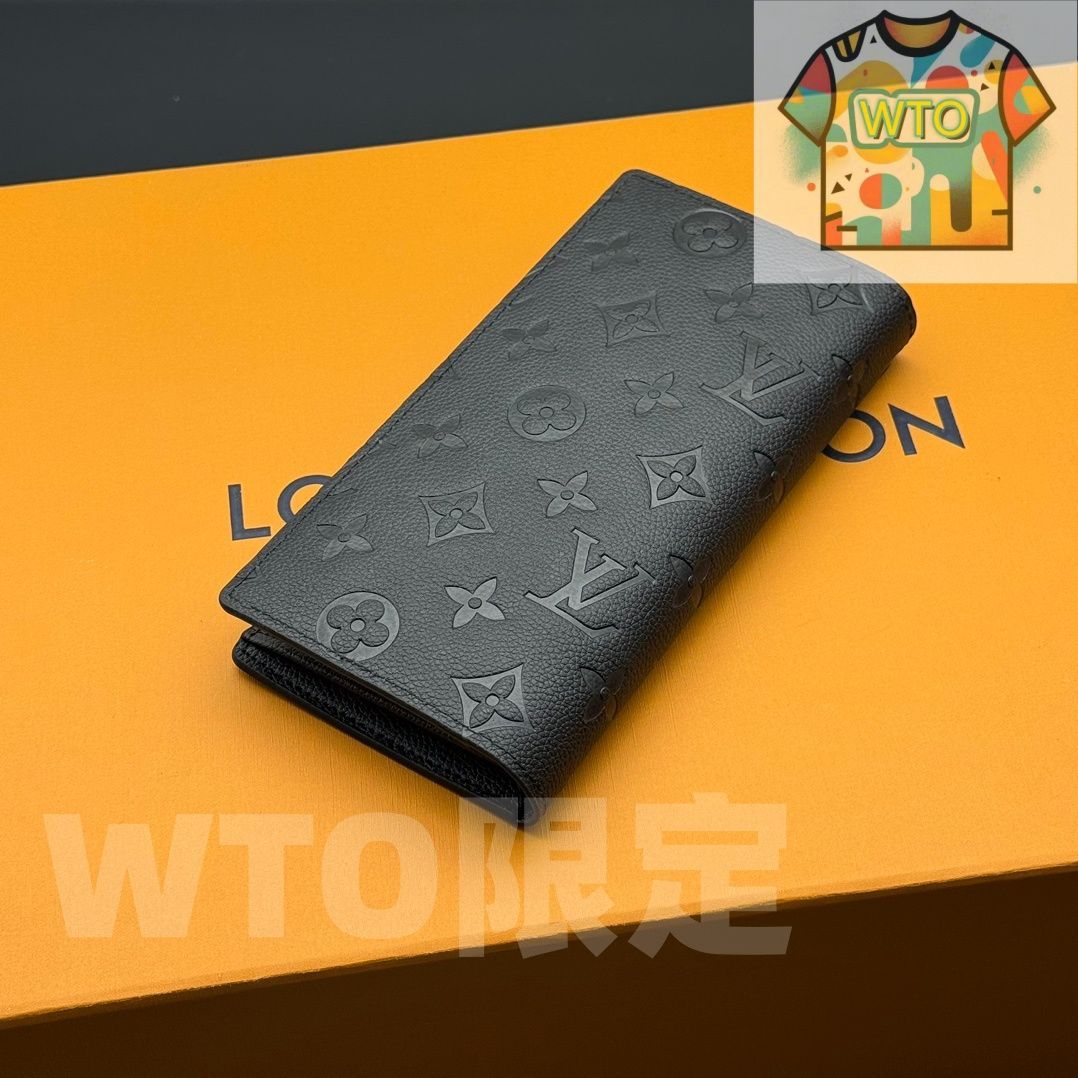ルイヴィトン LV Louis Vuitton Brazza ウォレット モノグラムエンボス