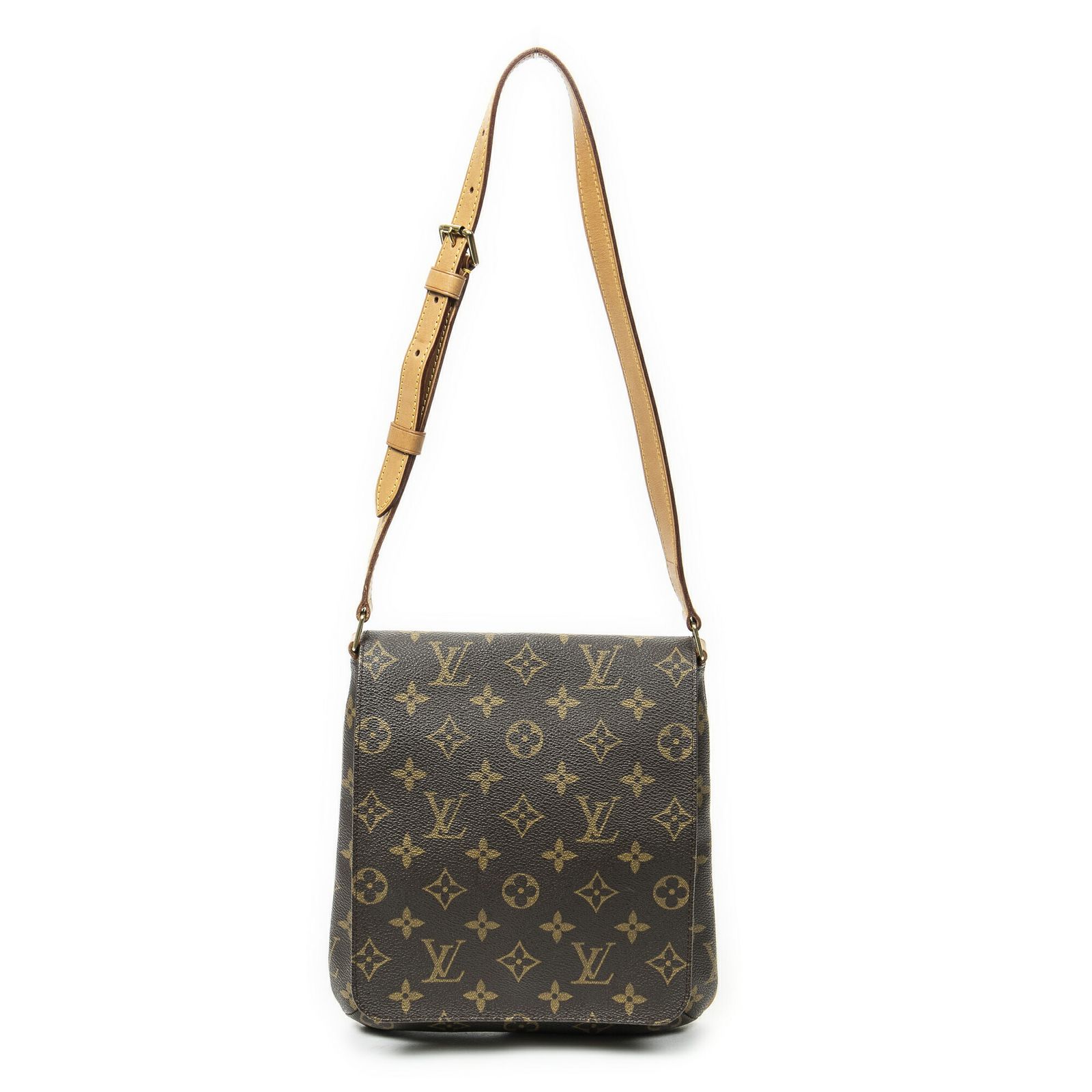 中古] LOUIS VUITTON ルイヴィトンミュゼットサルサ茶色モノグラム