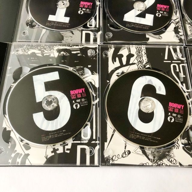 BOOWY ゛GIGS BOX 組 DVD I 1851 007 028