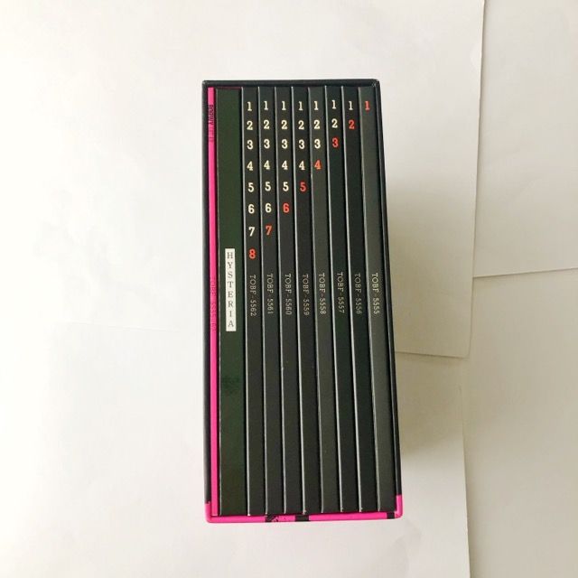 完全限定生産・レア BOOWY□GIGSBOX 8枚組DVD DVD8枚組BOØWY GIGS