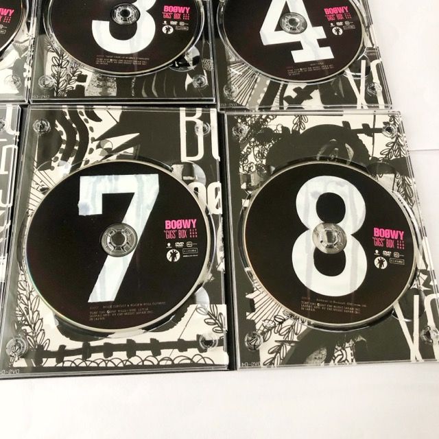 BOOWY ゛GIGS BOX 組 DVD I 1851 007 028