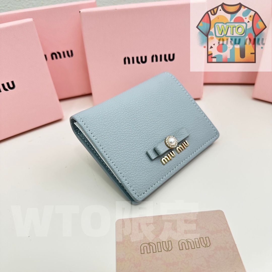 miumiu 最新モデル 5236 マルチカードケース 展開 感あふれるコンパクトデザイン -WTO輸入-EQG 87