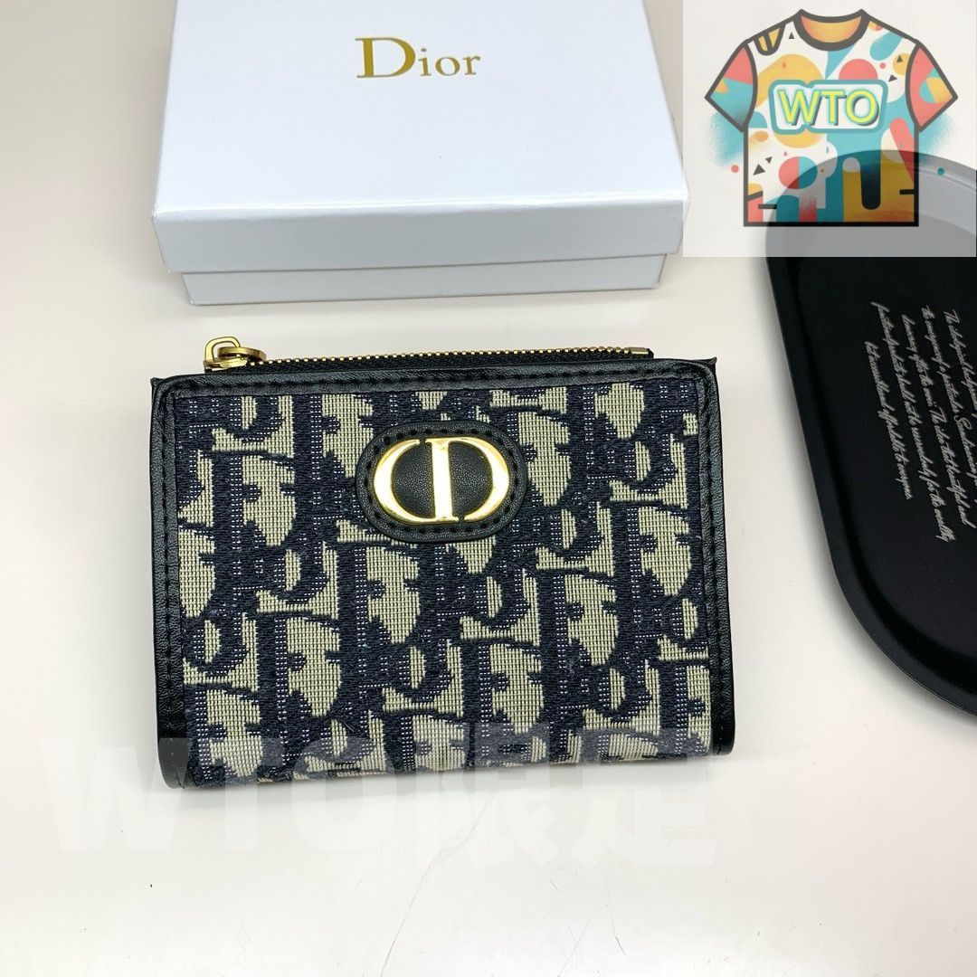 Dior 最新モデル 3864 マルチカードケース PVC&本革のコンパクトデザイン -WTO輸入-CHK72