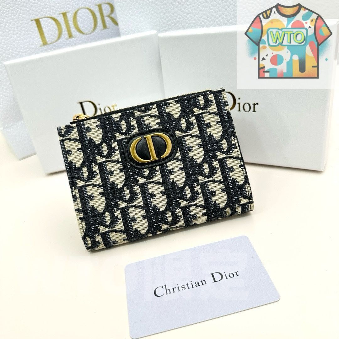 Dior 最新モデル D29 マルチカードケース PVC&本革のコンパクトデザイン -WTO輸入-MSK15