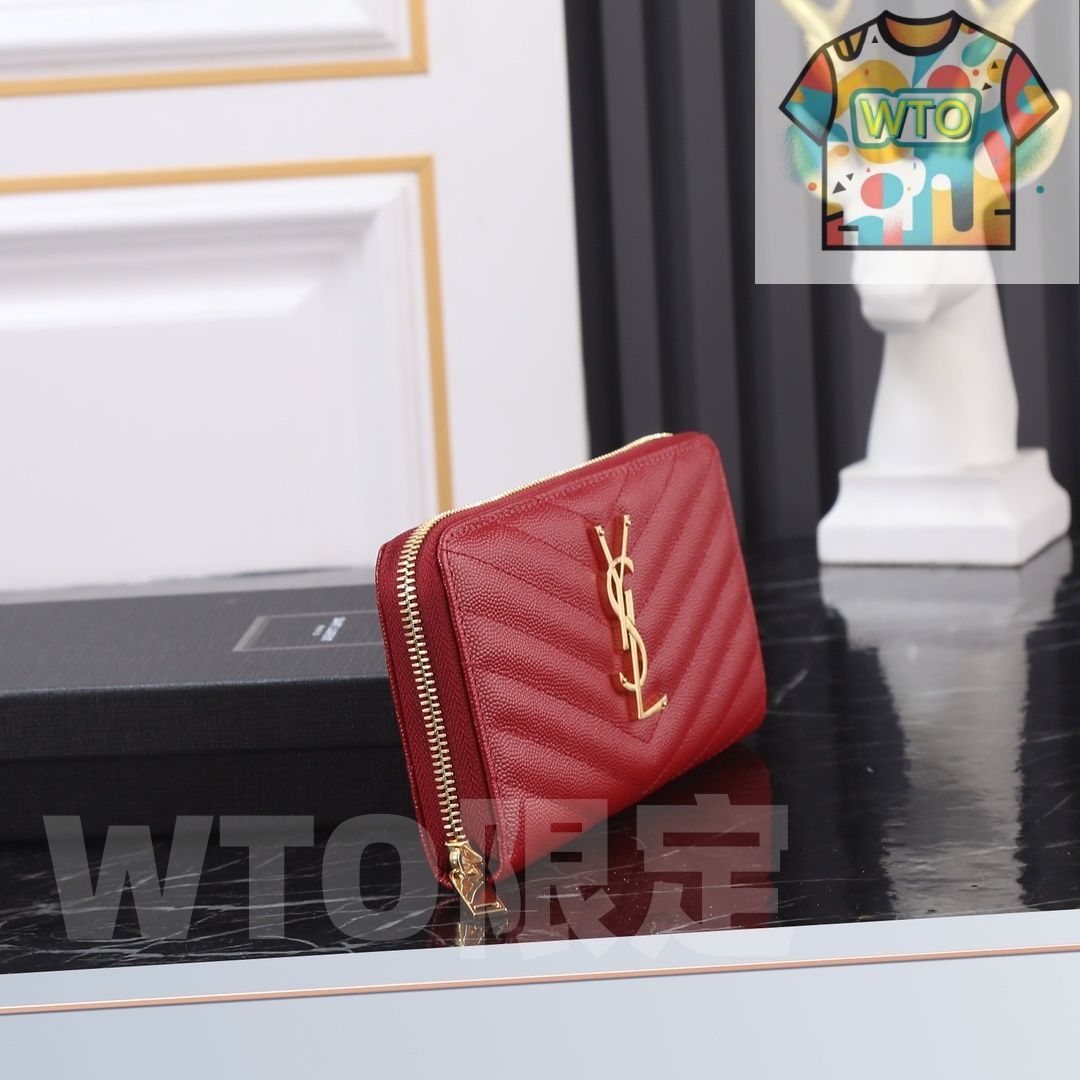 Vラインシングルジップ キャビアホワイトゴールドボタン