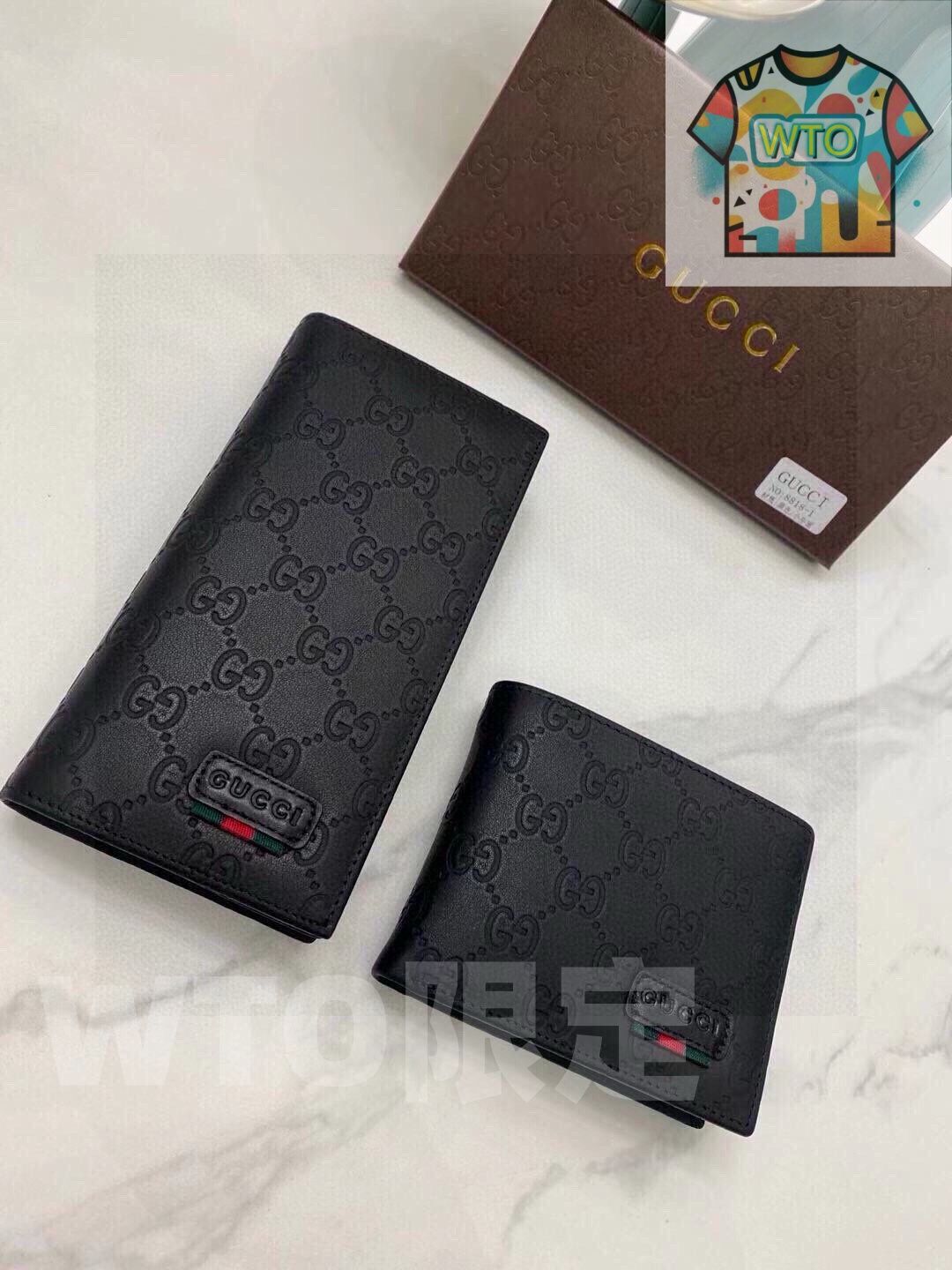 WTO通販 Gucci 8818 メンズウォレット レザー使用 実用的でスタイリッシュなデザイン -WTO輸入-JYW88