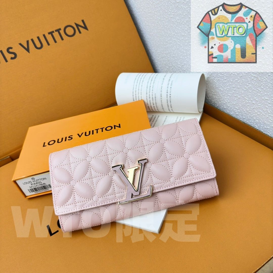 WTO通販 M11417 Nano No ウォレット モノグラム刺繍 ピンク コンパクトで実用的なデザイン -WTO輸入-QWC95