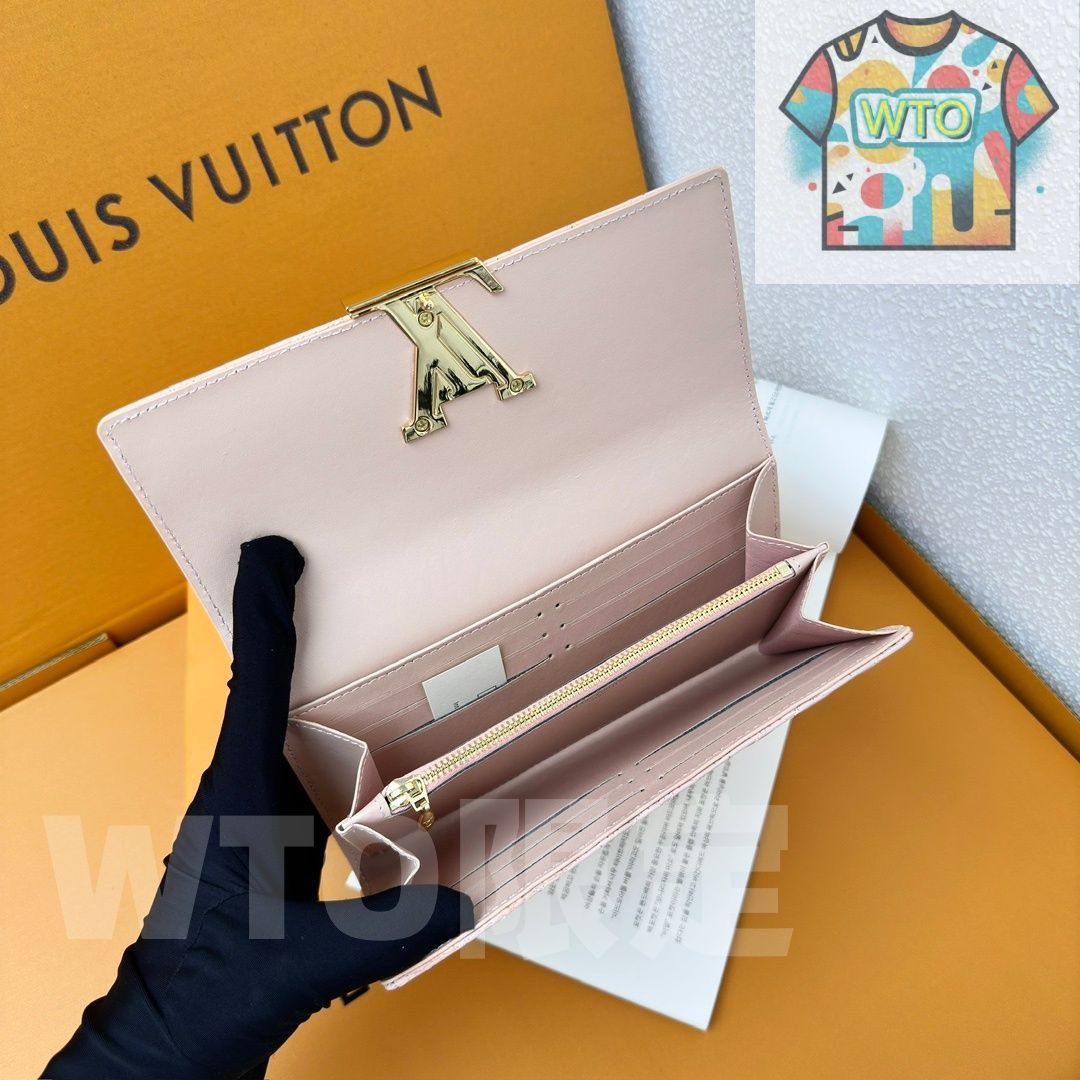 ストリートスタイル WTO通販 M11417 Nano No ウォレット モノグラム刺繍 ピンク コンパクトで実用的なデザイン -WTO輸入-WUU95