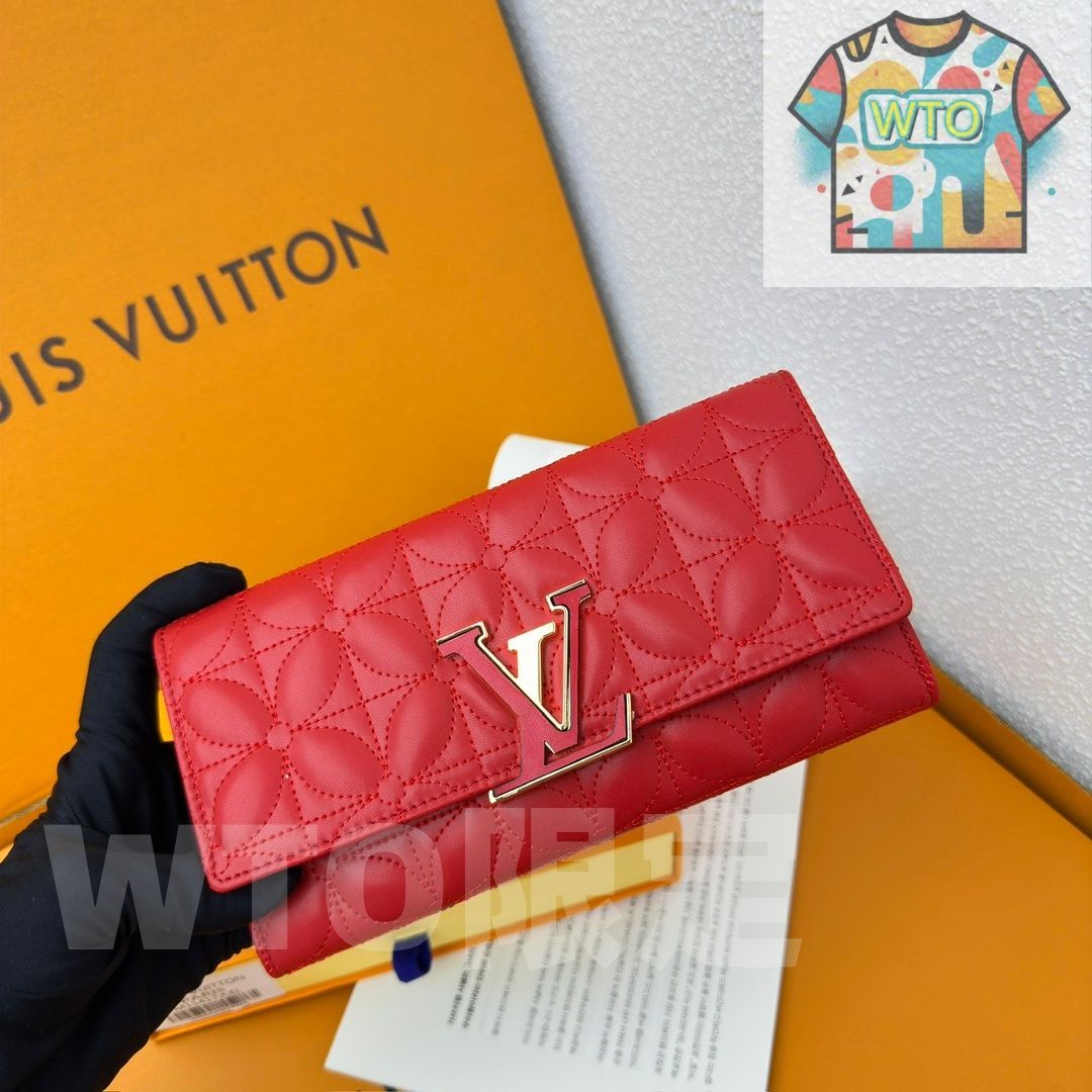 WTO通販 M 11417 Nano No ウォレット モノグラム刺繍 レッド コンパクトで実用的なデザイン -WTO輸入-YYC 10