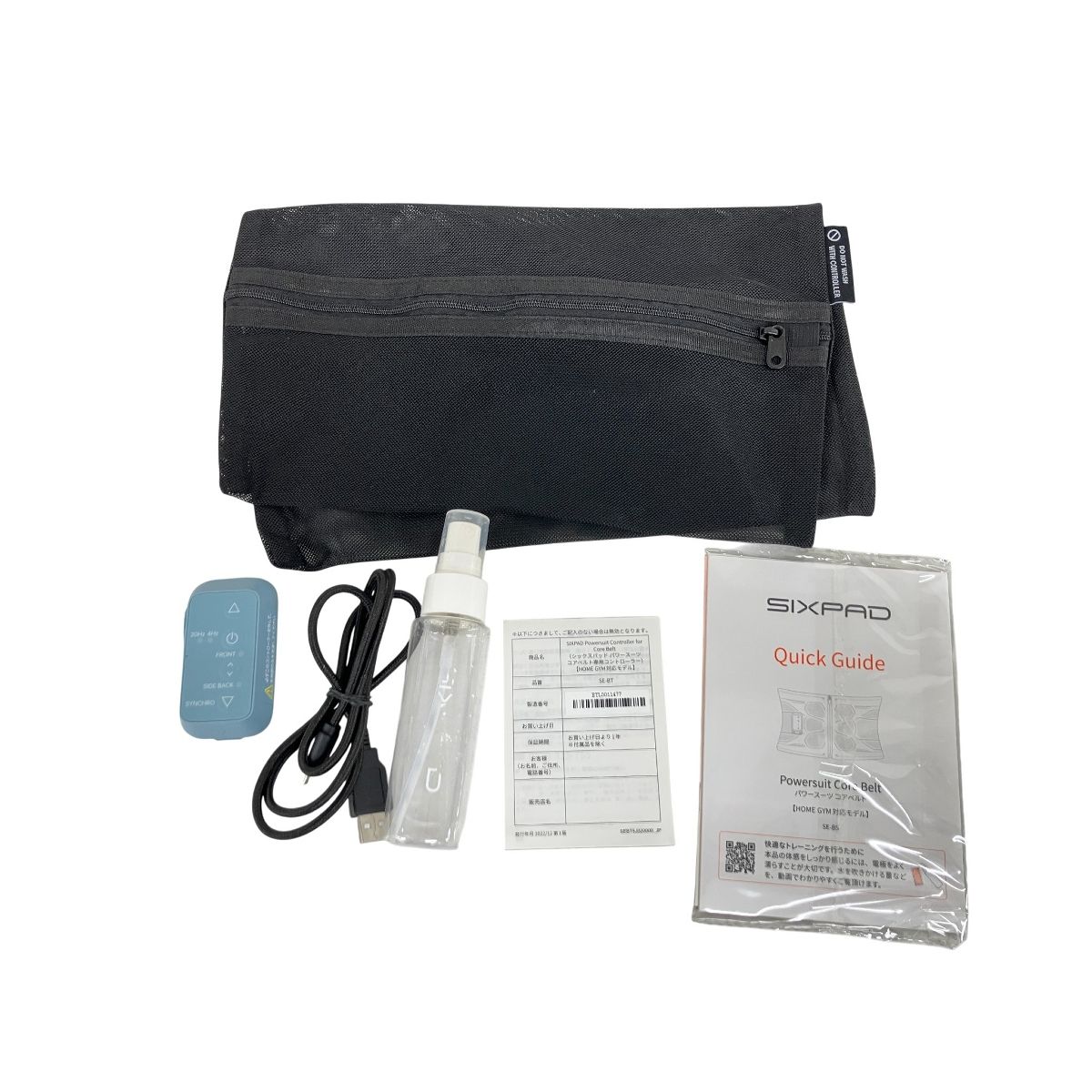 SIXPAD SE BS BT 12 A コアベルト サイズ Mトレーニング用品