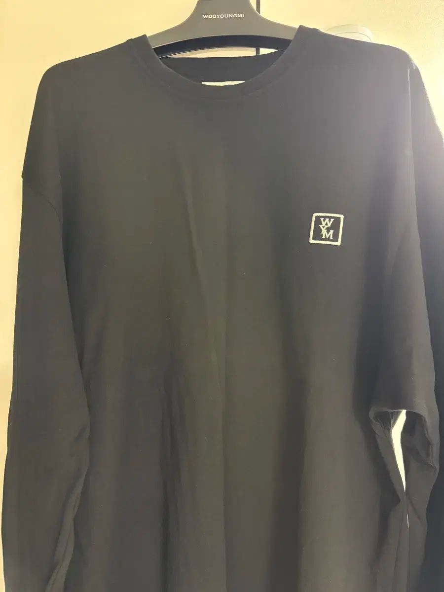 WOOYOUNGMI ウーヨンミ ブラック 長袖 Tシャツ