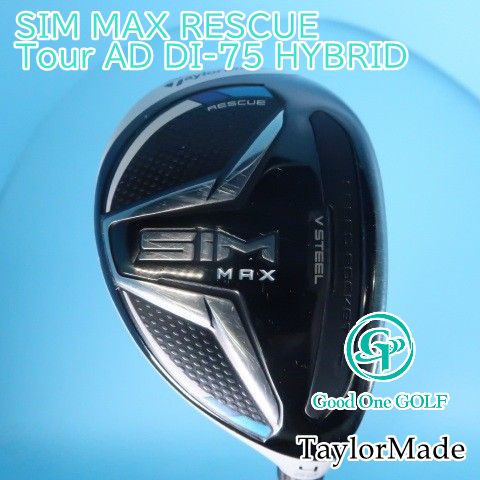 ユーティリティ テーラーメイド SIM MAX RESCUE Tour AD DI-75 HYBRID S 22 8040