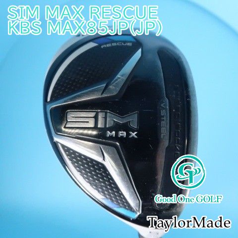 ユーティリティ テーラーメイド SIM MAX RESCUE KBS MAX85JP JP S 25 8041