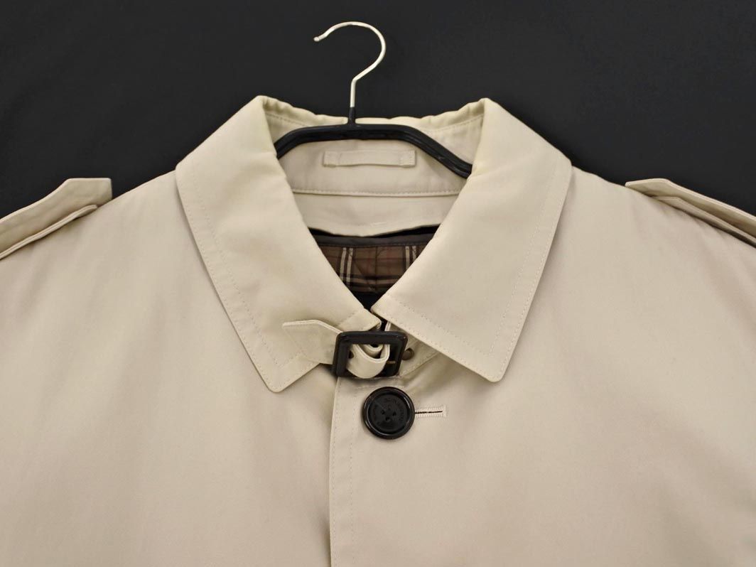 BLACK LABEL CRESTBRIDGE ブラックレーベル クレストブリッジ 中綿ライナー付き トレンチ コート sizeLL ライトベージュ メンズ