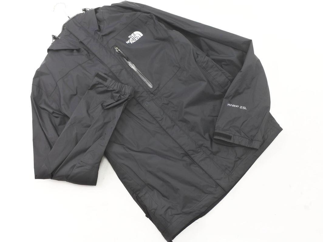 THE NORTH FACE ザノースフェイス HYVENT 2.5 L ナイロン マウンテンパーカー ジャケット sizeM 黒 メンズ