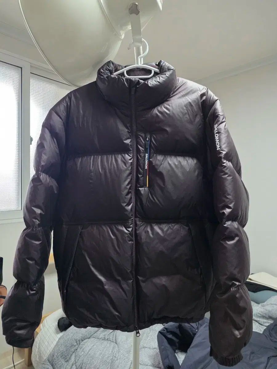 SALOMON サロモン コンツァー ダウン ジャケット チョコレート XLサイズ