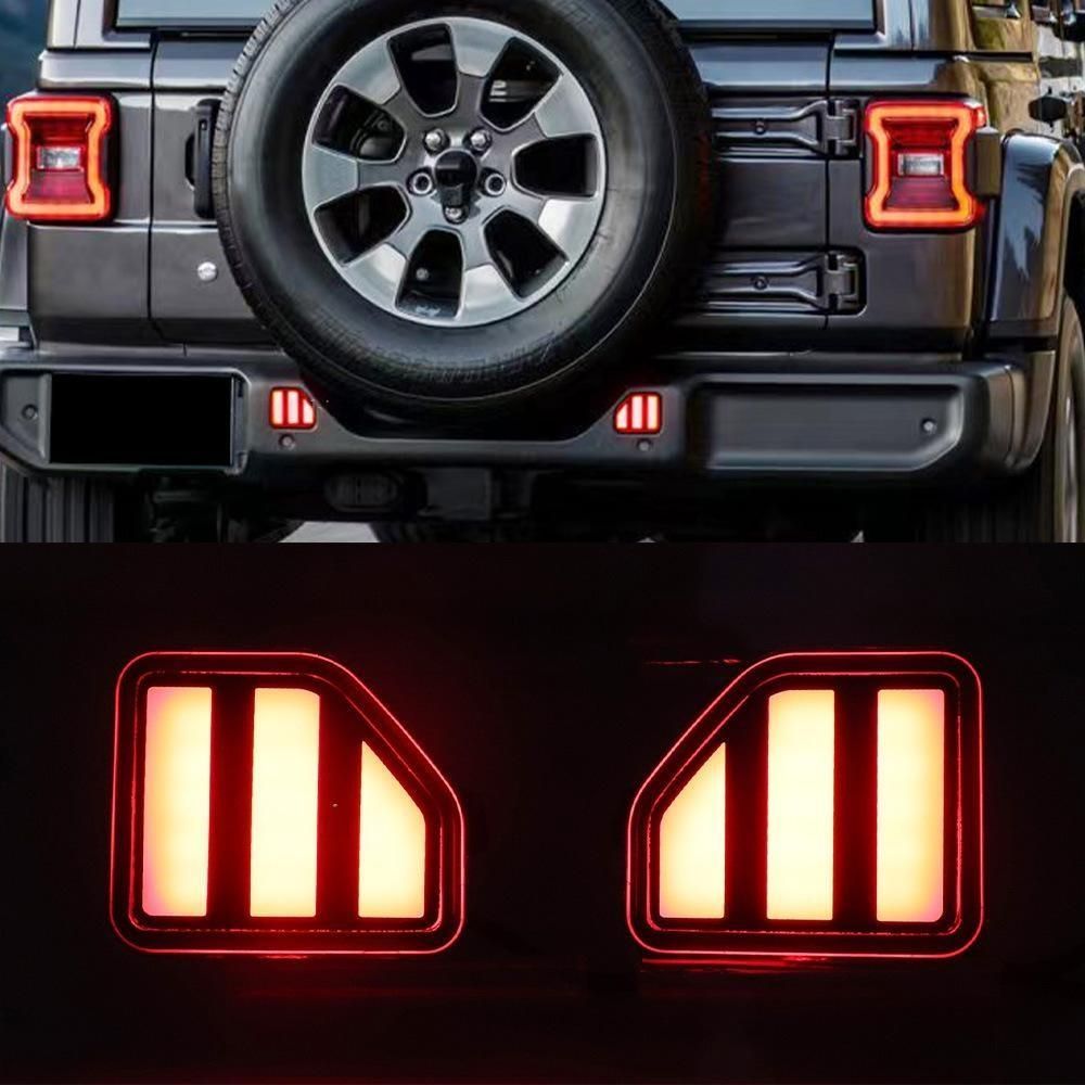 送料無料】2018-2022年モデル ジープ・ラングラー LEDリアバンパー