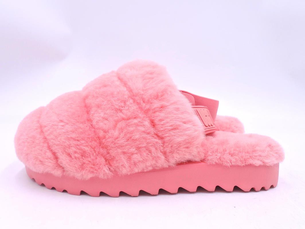 UGG Australia アグ オーストラリア 1121751 スーパーフラッフスリッパ サンダル size 23ｃｍ ピンク レディース