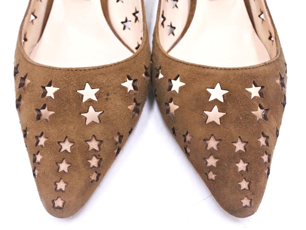 パンチング パンプス