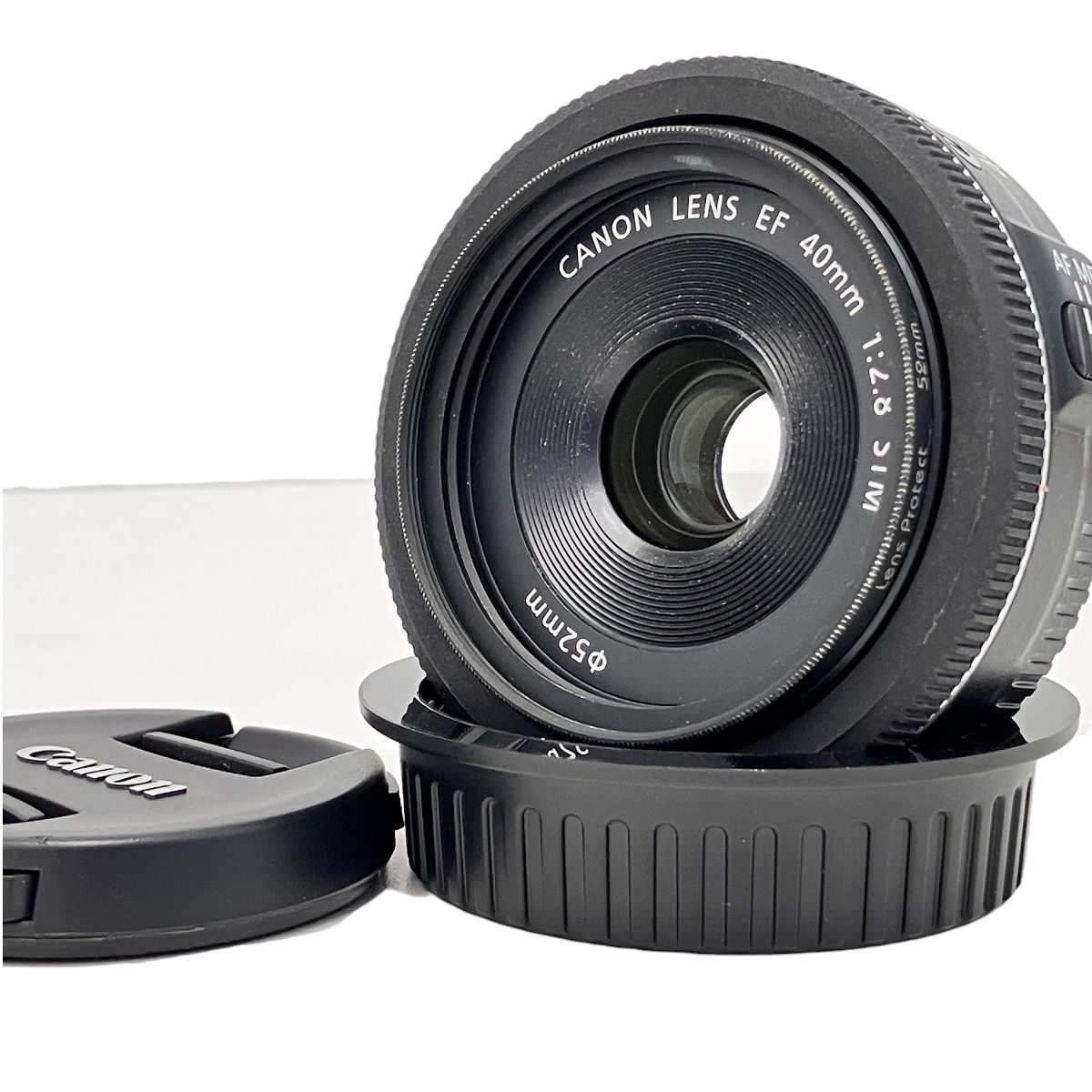 Canon キヤノン LENS EF 40mm 1 2 8 STM MACRO 0.3m 0.98ft パンケーキ レンズ Z10607026